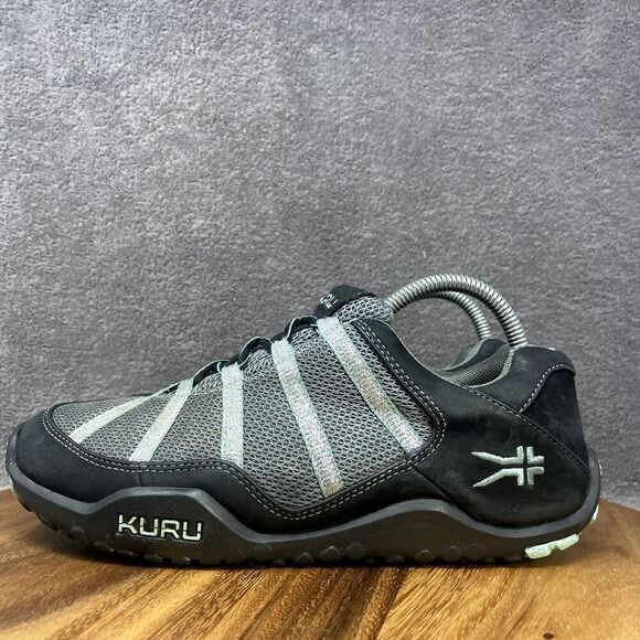 Kuru Womens Chicane Hiking Trail Shoes Size 9 Gray Teal Sneakers 20060890 Mesh - Picture 3 of 11